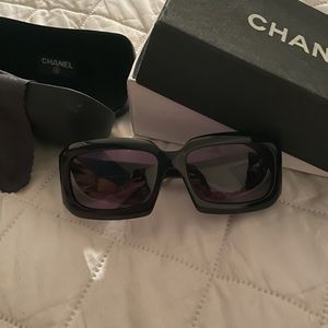 Authentic Chanel Mother of pearl sunglasses
